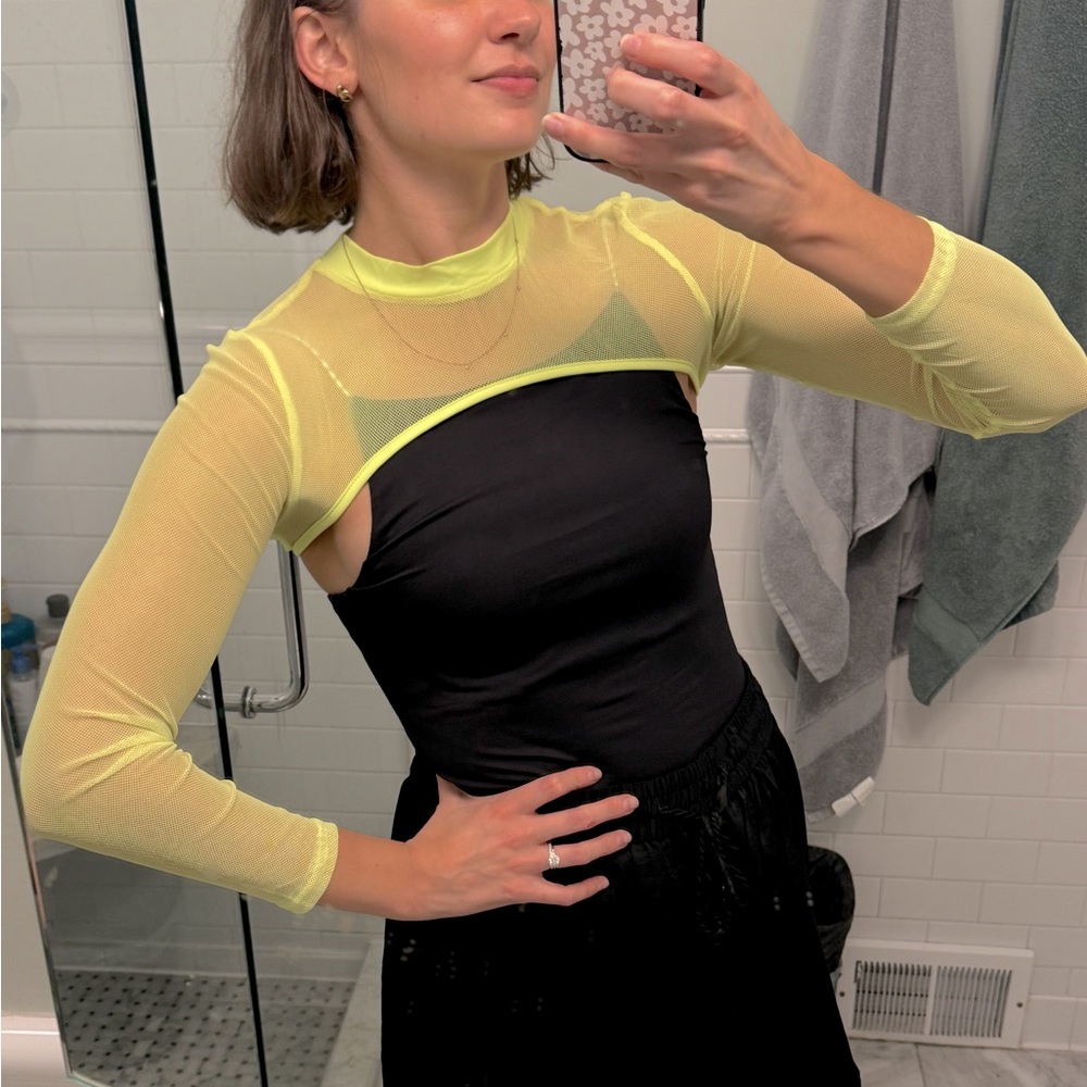 Brat Summer Neon Shrug